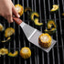 New Star Foodservice 36299 Heavy Duty Hamburger Turner/Spatula, Wood Handle, 11.5"