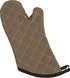 San Jamar BestGuard 800FG13 Commercial Oven Mitts, Heat Protection Up To 450°F, 13" Length, Tan (Pair)
