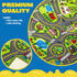 Durable City Life Playmat for Kids - Engaging Toddler Rug