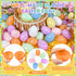 Seifar 360PCS 2.4Inch Set, 7 Easter Eggs Bright Colors Plastic Fillable Eggs for Easter Egg Hunt, Basket Stuffers