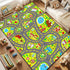 5x7 Car Rug Play Mat Feet, Car Road Rug for Kids City Road Map Carpet Educational Learning Play Carpet Kids Play Rugs