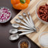 Spring Chef Stainless Steel Measuring Spoons Set of 7, Oval Metal Teaspoon & Tablespoon for Baking & Cooking