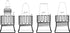 Ateco Universal Pastry Coupler and Cap Set - 7 Piece Set for 250 Ateco Decorating Tubes and Other Brands