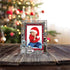Neil Enterprises Inc. Pewter Winter Snowman Christmas Picture Frame