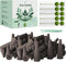VERVYVINE 100 Pack Hydroponics Grow Sponges - Replacement Root Growth Sponge Seed Pods