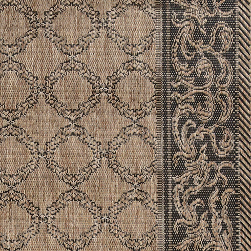 Couristan Recife Garden Lattice Indoor/Outdoor Area Rug, 3'9" x 5'5"