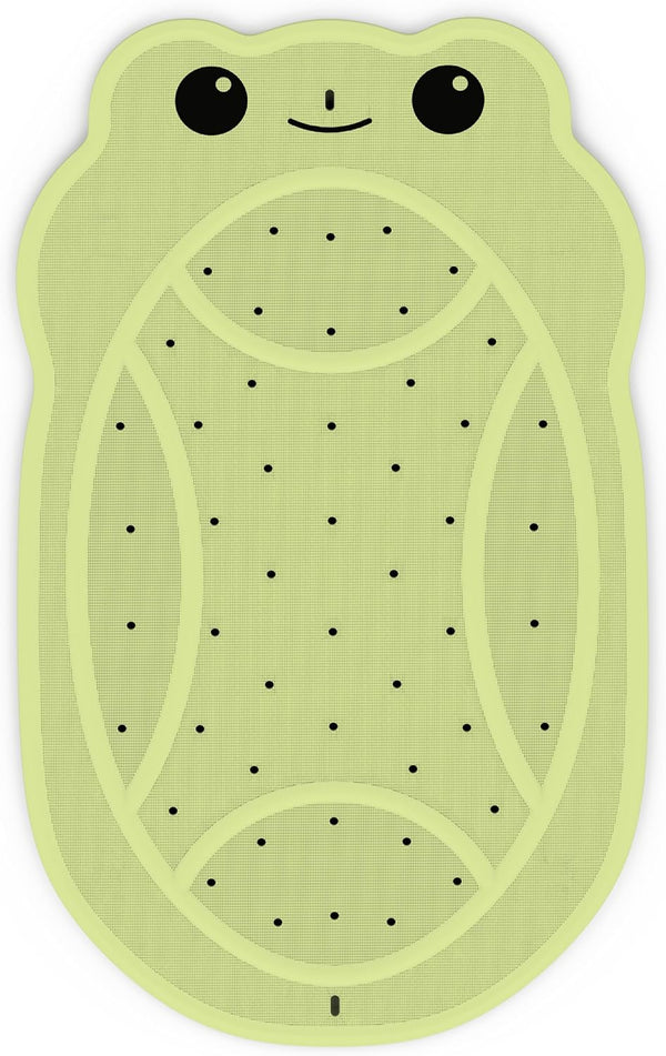 JOYCANO Upgraded Kids Bathtub Mat Non Slip, Low-Odor Natural Rubber Bath Mat with