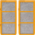 Nispira 3-in-1 True HEPA Activated Carbon Air Filter Replacement - Compatible with Holmes AER1 Smoke Grabber AER1