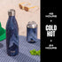 S'well Stainless Steel Water Bottle, 25oz, Azurite Marble, Triple Layered Vacuum Insulated, Keeps Drinks Cold for 48