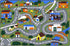 Ottomanson 3'3" x 4'7" Kids Road Map Rug - Interactive City Traffic
