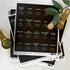 160 Spice Jar Labels, Minimalist Matte Black Stickers for Kitchen & Pantry Organization