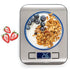 Moss and Stone Digital Kitchen Scale, Multifunction Accuracy Scale with LCD Display, 11 Lb 5 Kg, Stainless Steel
