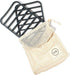 The Silicone Kitchen Silicone Roasting Rack Pan, Dishwasher Safe, BPA Free, Non-Toxic, 7 in by 10.75 in, Navy, 2 Pack