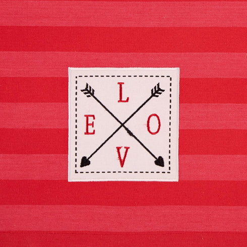 DII Valentine's Day Table Top Collection, Table Runner, 14x72, in Love