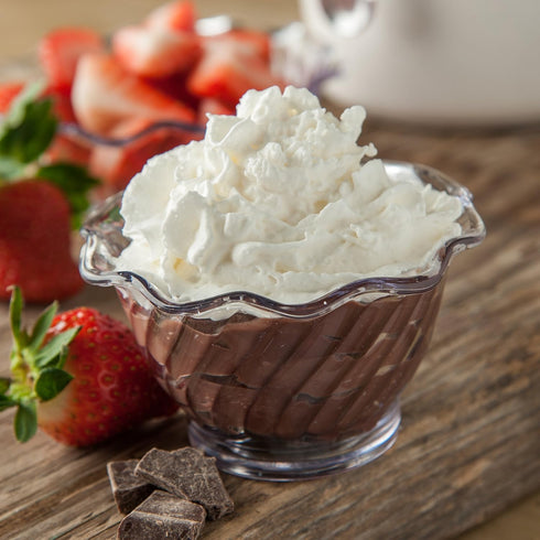 Carlisle FoodService Products Plastic Dessert Dish, Clear, 5 Ounces, Pack of 24