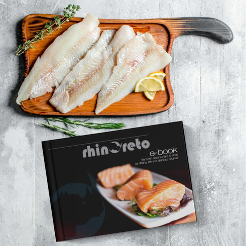 G4116 7 Inch Rhinoreto Fillet Knife for Fish - Razor Sharp German Stainless Steel Blade, Professional Filleting