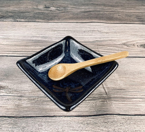 JapanBargain 3700 Mini Bamboo Matcha Scoops Spoons for Spices, Tea, Salt, Sugar, Condiment, 4 inch, Pack of 20