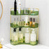 Counter Countertop (3 Corner Bathroom Organizer Bathroom Shelf Makeup Organizer for Vanity Perfume Tray for Corner