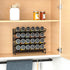 24 386 Set Countertop, -24 11.8" 10.8" SpaceAid Spice Rack Organizer with Spice Jars, Spice Labels, Chalk Marker
