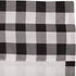 VHC Brands Annie Buffalo Check Cotton Farmhouse Kitchen Curtains - Rod Pocket 16x72 Valance, Black