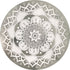 Double-Sided Glass Door Decals – Safety Stickers to Prevent Accidental Collisions (Set of 2) (Clear Mandala)