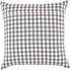 DII Decorative Square Throw Pillow Cover Collection, Cotton, Machine Washable, 18x18, Gray Assorted, 4 Piece