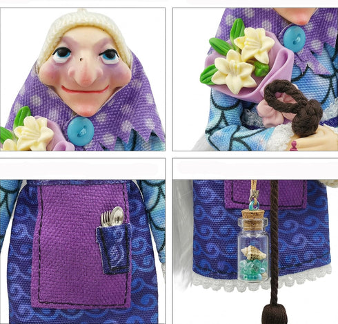 LHYUCYC Handmade Kitchen Witch Doll for Good Luck,Cooking Dolls Hang Ornament,Magic Kitchen Witch Decor,Unique Gift