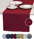 Akutana 90 inch, Red Table Runner Cranberry Dresser Scarf, Burgundy Outdoor Coffee Table Runner, Waterproof Dining
