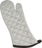 San Jamar 801SG17 Silicone Oven/Freezer Mitt, 17" Length, Silver Temperature Protection