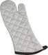 San Jamar 801SG17 Silicone Oven/Freezer Mitt, 17" Length, Silver Temperature Protection