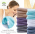 Cosy Family 24 Pack Set 12 12 inches, Soft Washcloths - x Quick Drying - Highly Absorbent Coral Velvet Fingertip Towel
