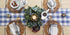 DII Buffalo Check Collection Classic Farmhouse Table Runner, 14x108, Stonewash Blue