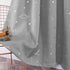 42 84 Inch, Set 2 LORDTEX Dinosaur and Star Foil Print Blackout Curtains for Kids Room - Thermal Insulated Curtains