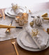DII Holiday Dining Table Linen - Metallic Fabric Kitchen Décor, Christmas Table Runner, 14x72, Silver