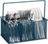 Mind Reader Utensil Holder, Silverware Organizer, Metal Mesh Caddy, Kitchen Cutlery Holder, 10"L x 7"W x 4.75"H