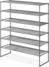 Whitmor Spacemaker 6-Tier Shelves, Gunmetal