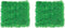 Packaged Tissue Grass Mats for Party Decoration