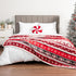 PAVILIA Premium Christmas Sherpa Throw Blanket - Christmas Decoration Reindeers, Fleece, Plush, Warm, Cozy Reversible