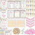 Sherr 476 Pcs Wildflower Baby Shower Games 6 Sets Activities Card Pacifier
