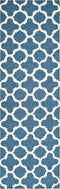 SAFAVIEH Cambridge Collection 2' x 3' Navy/Ivory CAM130G Handmade Moroccan Premium Wool