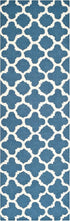 SAFAVIEH Cambridge Collection 2' x 3' Navy/Ivory CAM130G Handmade Moroccan Premium Wool