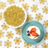 Gold Snowflake Party Decorations, 100pcs Glitter Paper Table Confetti for Christmas, Winter Wonderland Birthday Supplies