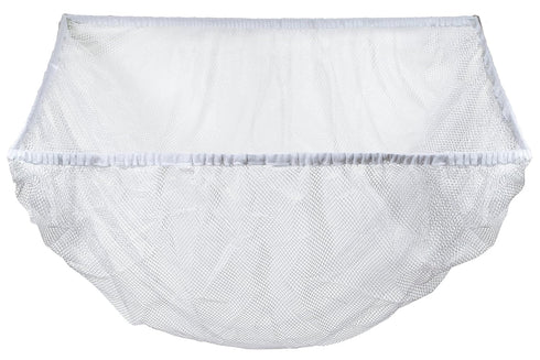 Handy Laundry Jumbo Toy Hammock, Organize Stuffed Animals or Children's Toys, Expands to 5.5 Feet, White
