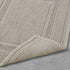 Jean Pierre Stonewash Racetrack Bath Rug - Cotton, Premium Bathroom Decor, Machine Washable, 21" x 34"