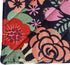 CUSHYSTORE Canvas Pot Holder Oven Pads, Navy Blue Potholders for Cooking Kitchen, 7.75", 2 Pack (Exotic Flower)