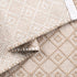 THE BEER VALLEY Diamond Woven Rug 2'x3' - Beige, Anti-Slip Cotton Accent Rugs for Kitchen, Entryway, Bathroom