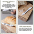 Bread Lame, Bread Scoring Tool, Set of 10 Stainless Steel Blades, Bakers Dough Scorer for Sourdough Baking