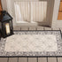 SAFAVIEH Courtyard Collection Accent Rug - 2' x 3'7", Sand & Black, Indoor/Outdoor & Washable, Ideal for High Traffic Areas in Patio, Backyard, Mudroom, Entryway, Doormat (CY1502-3901-2) by Safavieh