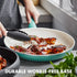 GreenPan Rio Healthy Ceramic Nonstick Frying Pan Skillet, 10", PFAS-Free, Dishwasher Safe, Turquoise