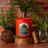Manly Indulgence Citrus Teakwood Scented Candles for Men, 2 Wick, 15 oz Premium Soy Blend Wax, 60H Burn